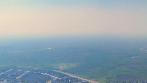 Smoke as seen from Thickwood