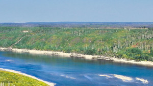 Athabasca River Beach