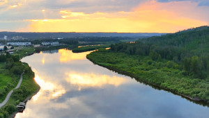 Clearwater River reflections
