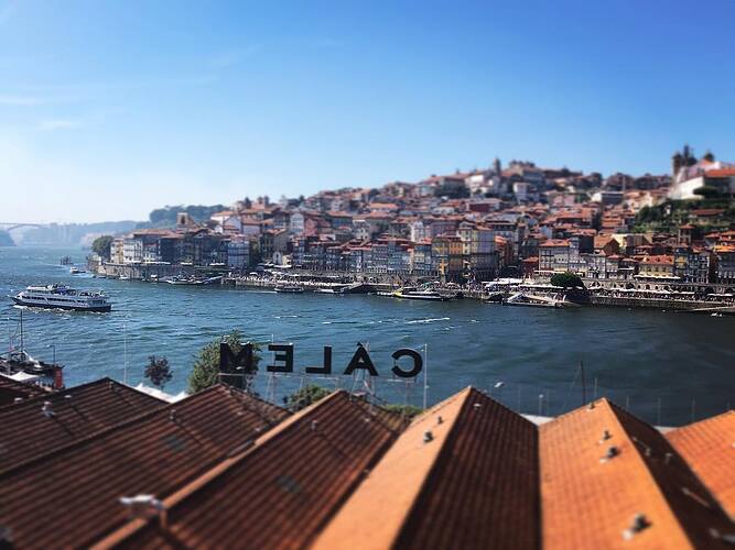 View of Porto from Vila Nova de Gaia.