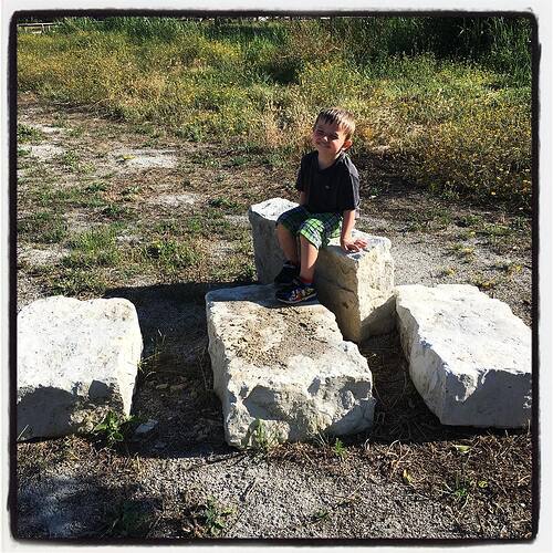 Maxi at Portuguese Stonehenge