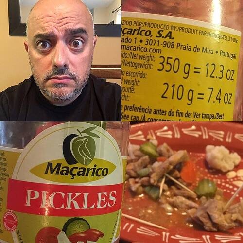 We are running out of Maçarico pickles :-( can someone send us some more?