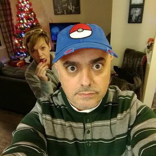 The hat I got for Christmas is …