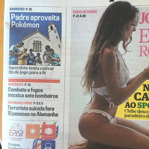 Portuguese priest approves of Pokémon.