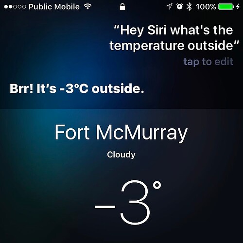 Hey Siri, that whole “brrr” thing was funny the first thousand times.