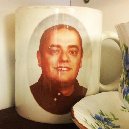 Old coffee mug