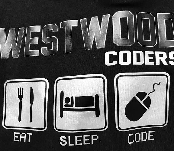Westwood Coders: Eat, Sleep, Code.