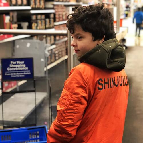 Xavier bought this Shinjuku jacket in Portugal.  Not sure what a Shinjuku is, though.