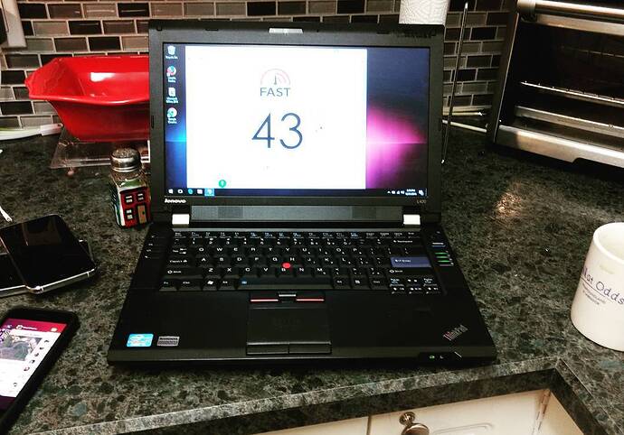 This computer is made from 3 broken laptops. One lucky kid is going to receive it for free!