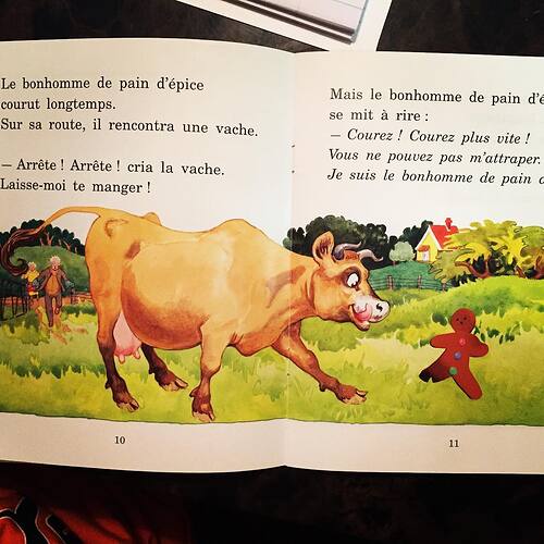 French homework always ends with me saying “fetchez la vache!” for some reason.