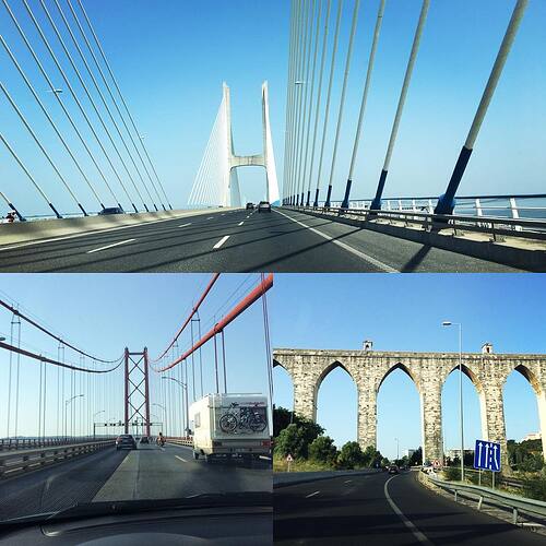 Hey Lisboa, nice bridges.