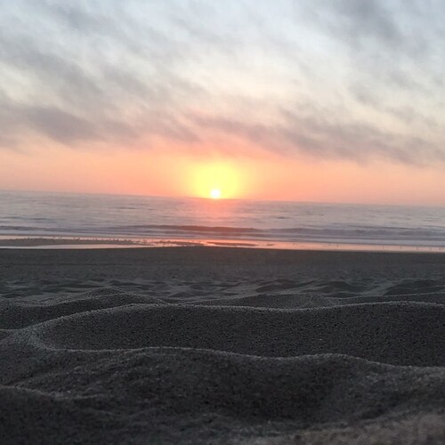 Praia de Mira sunset time-lapse video