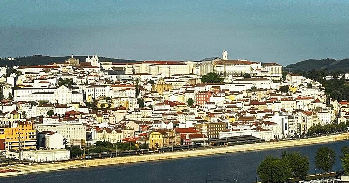 Coimbra.  As seen from the food court. Lol.