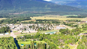 Fraser River at McBride, BC