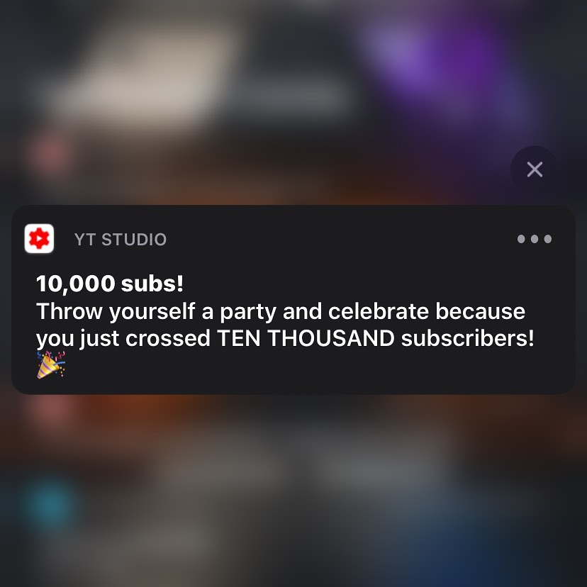 Pizza Party!  10,000 YouTube subscribers!  My YouTube channel is â€œmig399â€ search for it on YouTube and subscribe to see boring videos of my kids, boring drone videos, and other non-offensive advertiser-friendly videos :-)