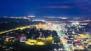 Keyano College at Night